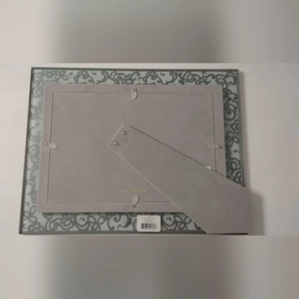 Elegant Lenox non-lead crystal double phone frame